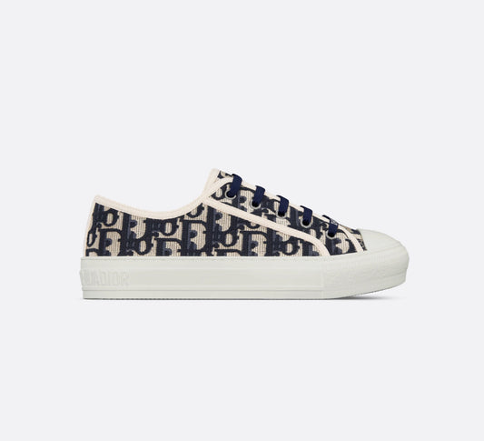 Walk'n'Dior-platformsneakers dames | Diep blauw