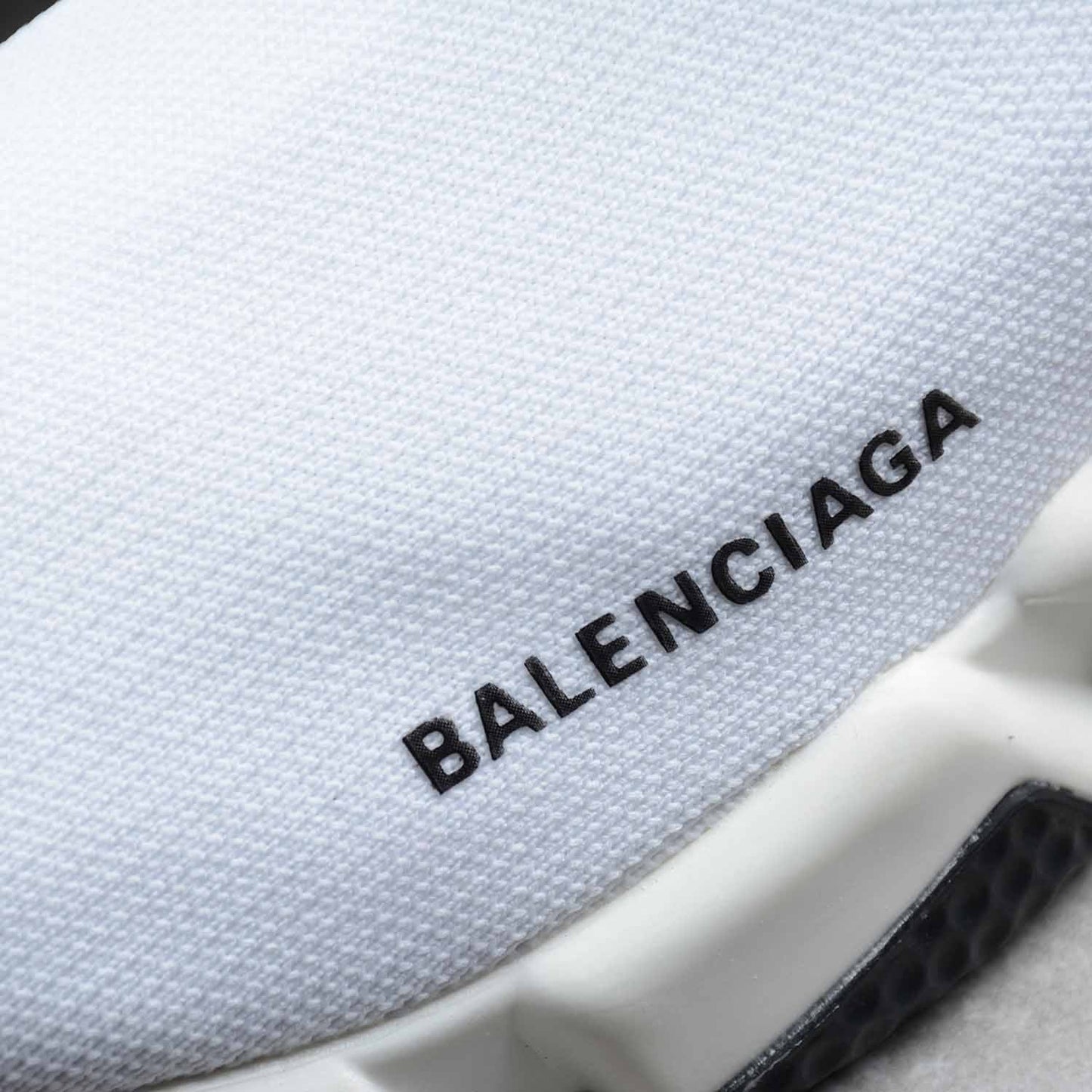 Balenciaga Snelheidstrainer Wit/transparant