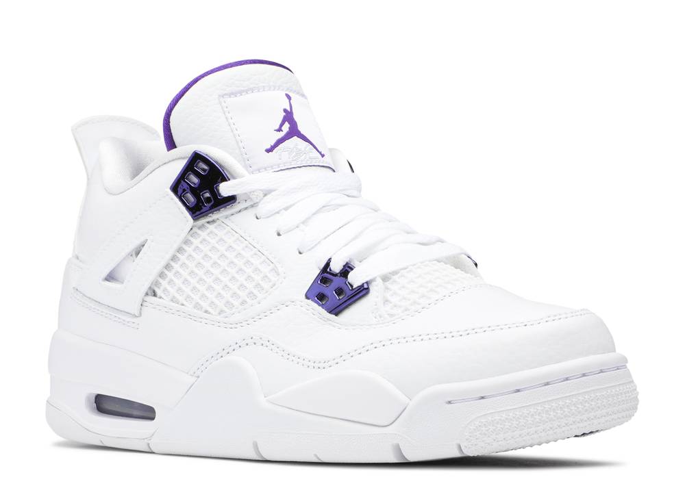 AJ 4 Retro GS 'Purple Metallic'