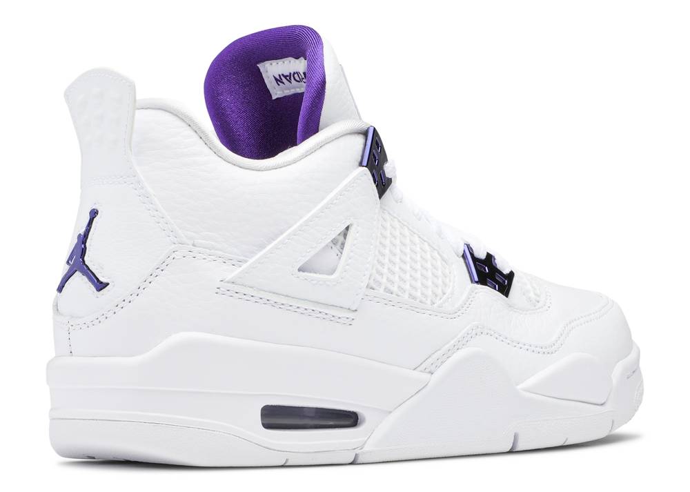 AJ 4 Retro GS 'Purple Metallic'