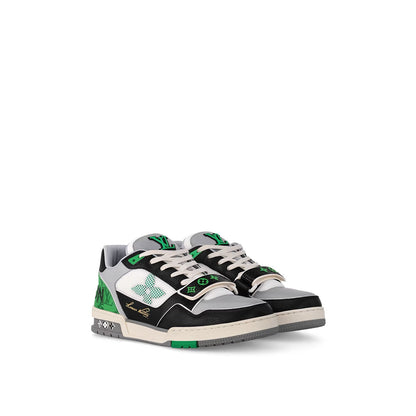 LV Trainer Zwart/Groen Klittenband