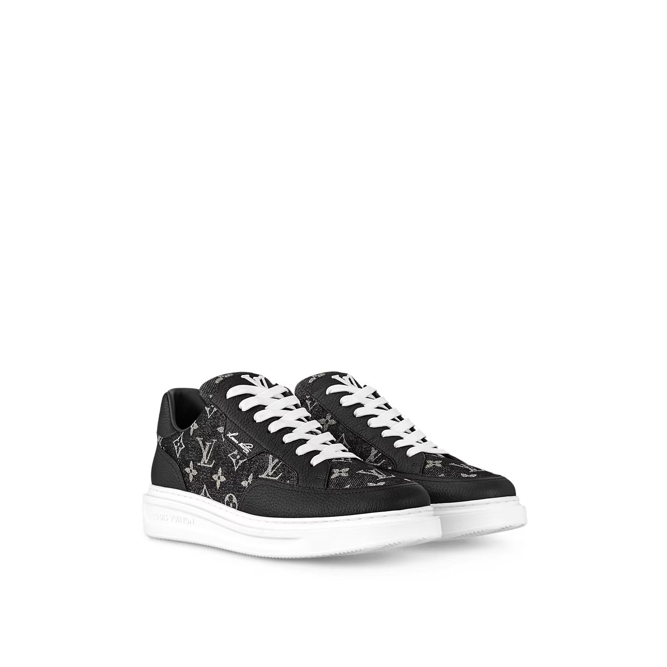 LV Beverly Hills sneaker zwart patroon