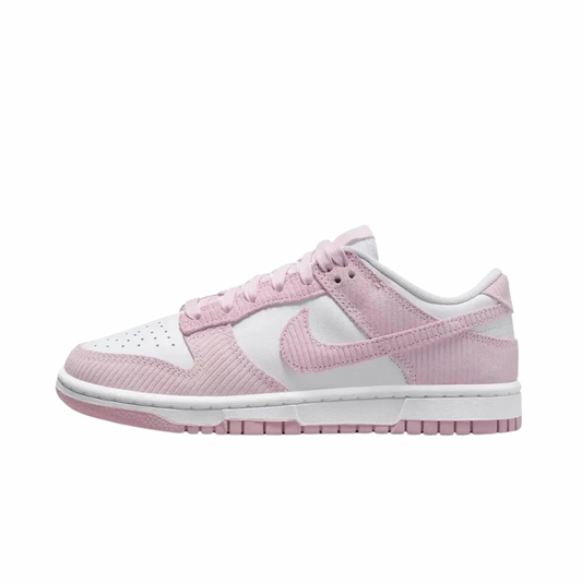 Dunk laag | Roze corduroy 