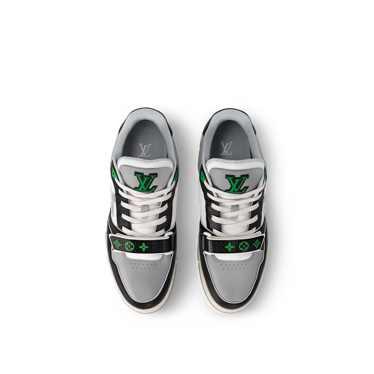 LV Trainer Zwart/Groen Klittenband