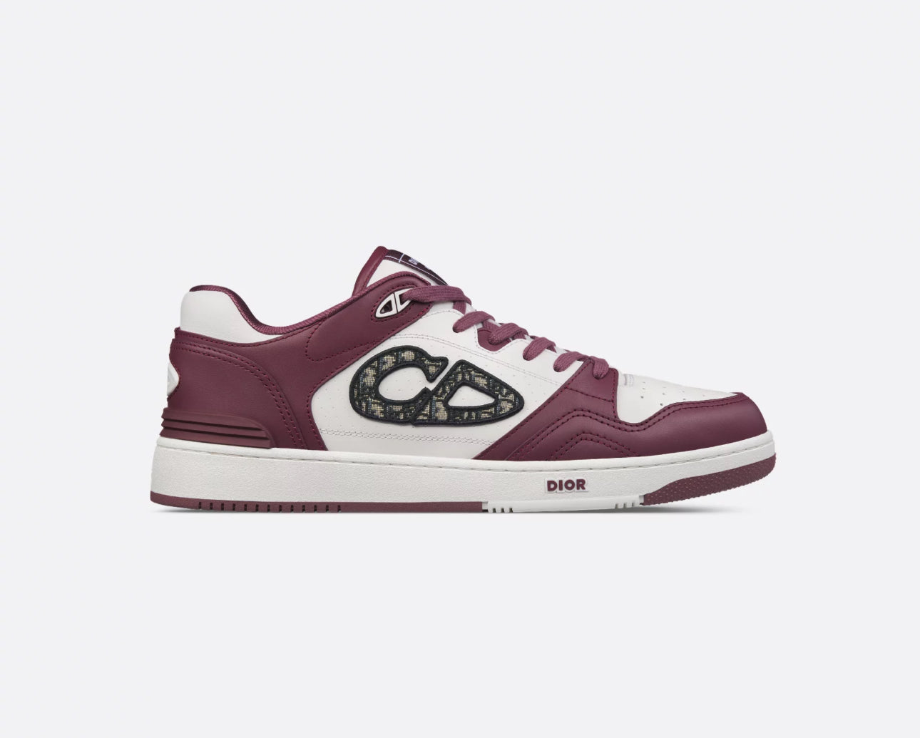 Dior B57 lage sneakers | Bordeaux