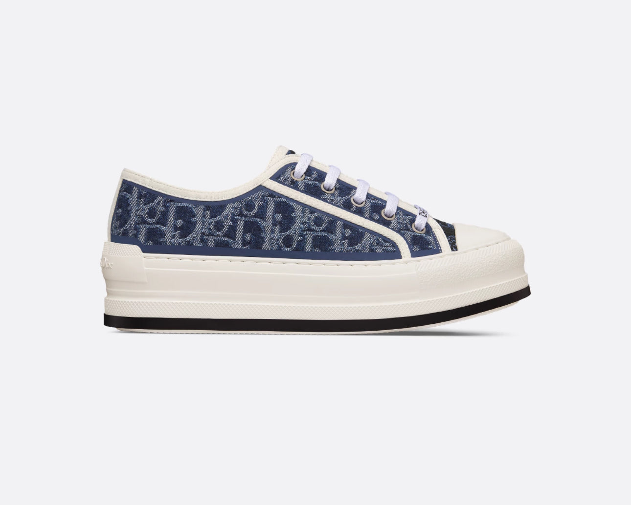 Walk'n'Dior-platformsneakers dames | Blauw